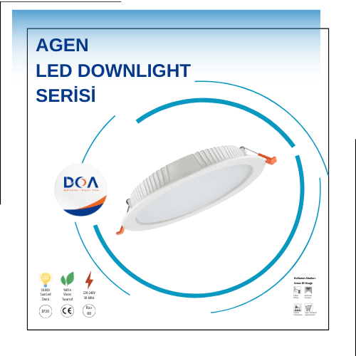 AGEN DOWNLIGHT ARMATUR