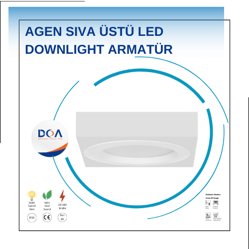 AGEN SIVAUSTU DOWNLIGHT ARRMATUR