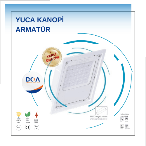 YUCA KANOPİ ARMATÜR